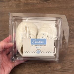 Carter's Infant Soft white Shoes